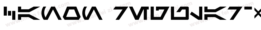Canon Regular字体转换
